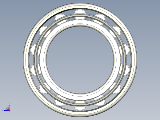 轴承-Bearing_130x220x50.stp右视缩略图