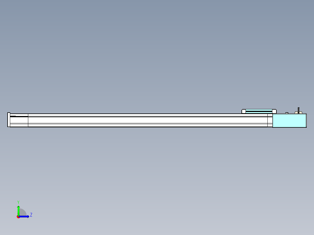欧规系列-LB6A-L65-S1050-BR-ZP40-C3左视图