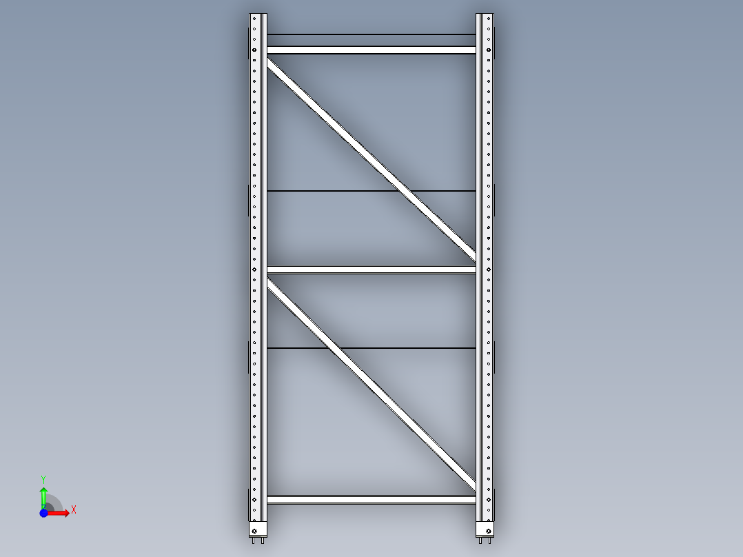 钢架单元2前视图