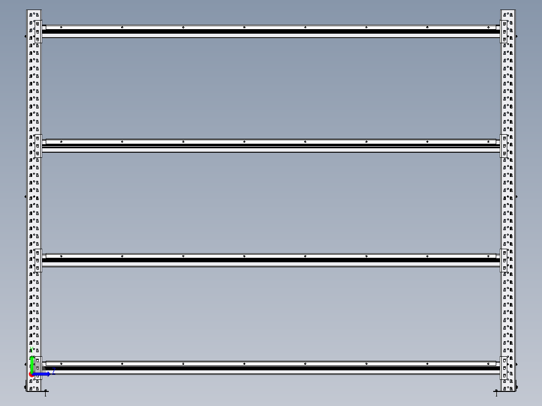 钢架单元2左视图