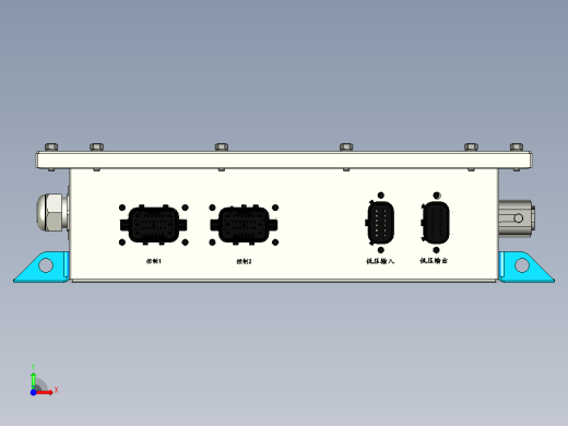 控制连接箱机壳前视缩略图