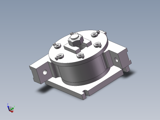 角形轴承箱【轴承座】加工工艺及钻6-φ13孔夹具设计【含UG三维】