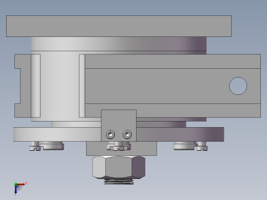 角形轴承箱【轴承座】加工工艺及钻6-φ13孔夹具设计【含UG三维】俯视缩略图