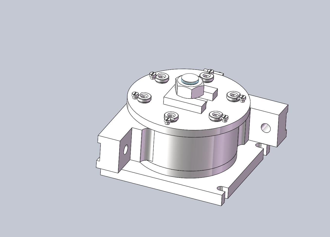 角形轴承箱【轴承座】加工工艺及钻6-φ13孔夹具设计【含UG三维】