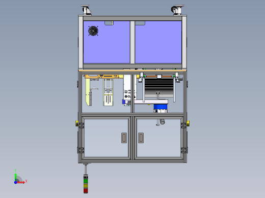 tray盘上料测试机前视缩略图