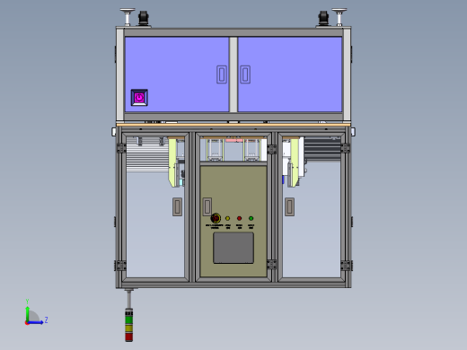 tray盘上料测试机左视缩略图