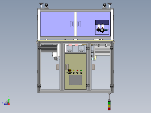 tray盘上料测试机右视缩略图