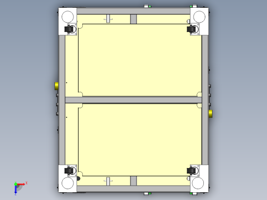 tray盘上料测试机俯视缩略图