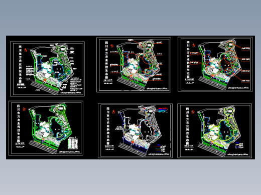 某地农业科技生态园总平面规划设计方案图纸