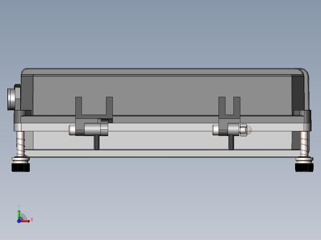 压铸盒子前视图