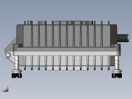 压铸盒子右视缩略图