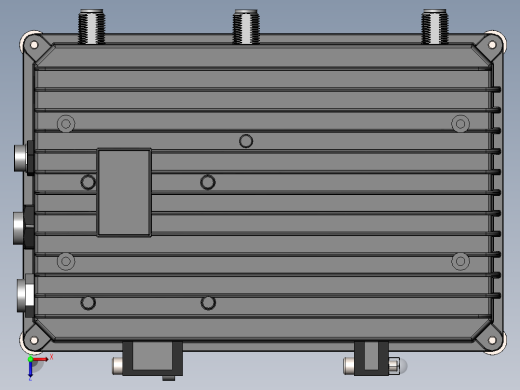 压铸盒子俯视缩略图