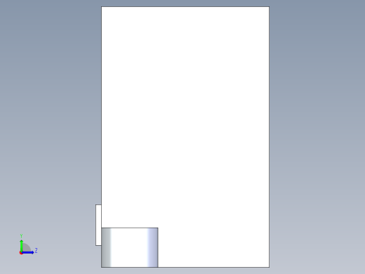 1反射型MA运动传感器 长型 安装方向H型左视缩略图