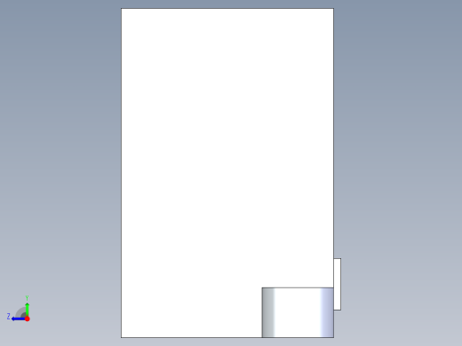 1反射型MA运动传感器 长型 安装方向H型右视缩略图