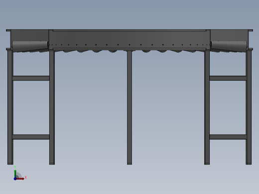 圆形滚筒输送机round-roller-conveyor-SW前视缩略图