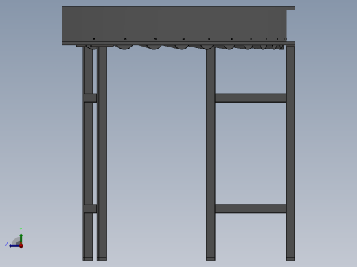 圆形滚筒输送机round-roller-conveyor-SW右视缩略图