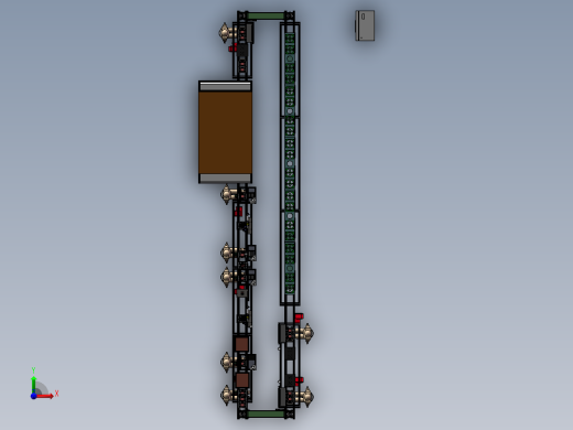 全自动PCB流水作业生产线前视缩略图