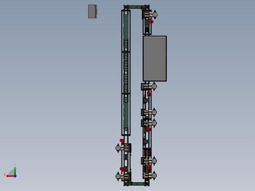 全自动PCB流水作业生产线后视缩略图