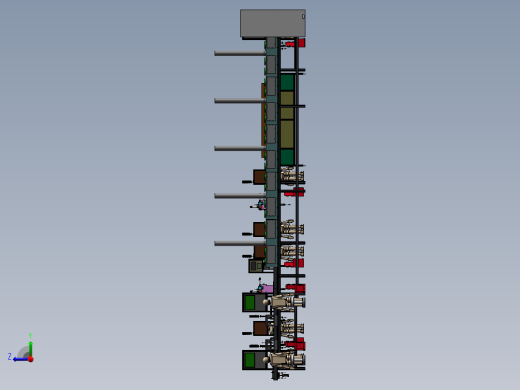 全自动PCB流水作业生产线右视缩略图
