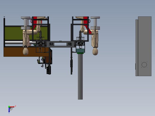 全自动PCB流水作业生产线俯视缩略图