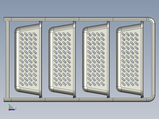 厨房用品货架左视缩略图