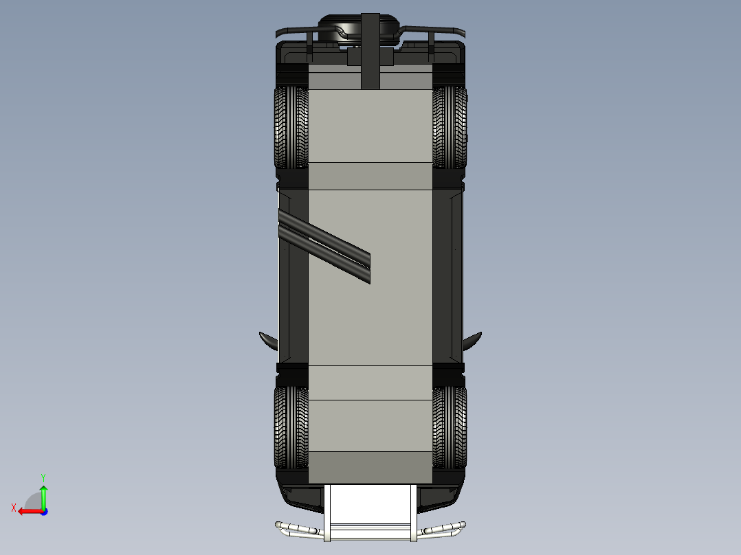 梅赛德斯-奔驰G63后视图