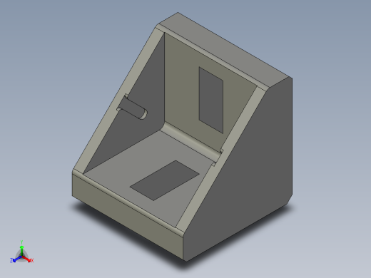 型材-BR 45X45 ANGLE BRACKET KJN523558正等轴测缩略图