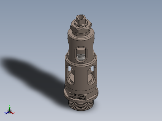 管件接头、螺纹接头、三通(87)正等轴测缩略图