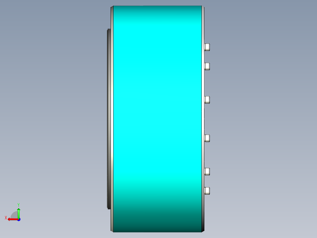 水泵机芯加工生产设备ug10后视图