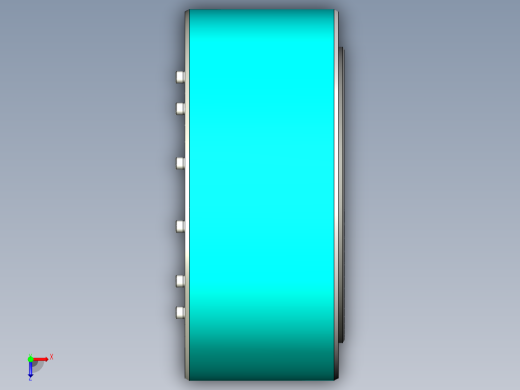 水泵机芯加工生产设备ug10俯视缩略图