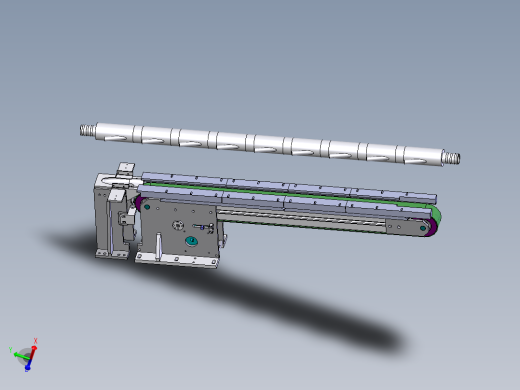 0.86米0.048皮带输送机构