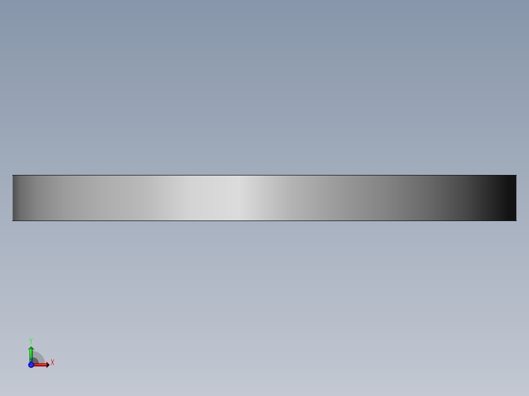 平垫圈C级24×4前视图