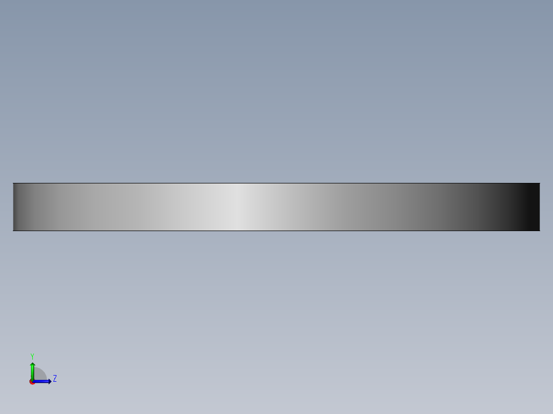 平垫圈C级24×4左视图