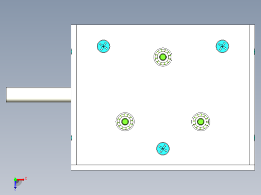 铜管拉直器俯视缩略图