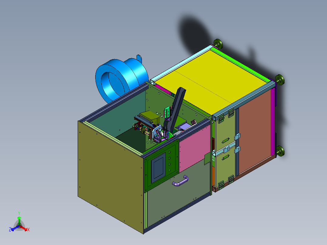 电器开关生产用的自动铆银点装置