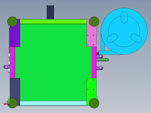 电器开关生产用的自动铆银点装置后视缩略图
