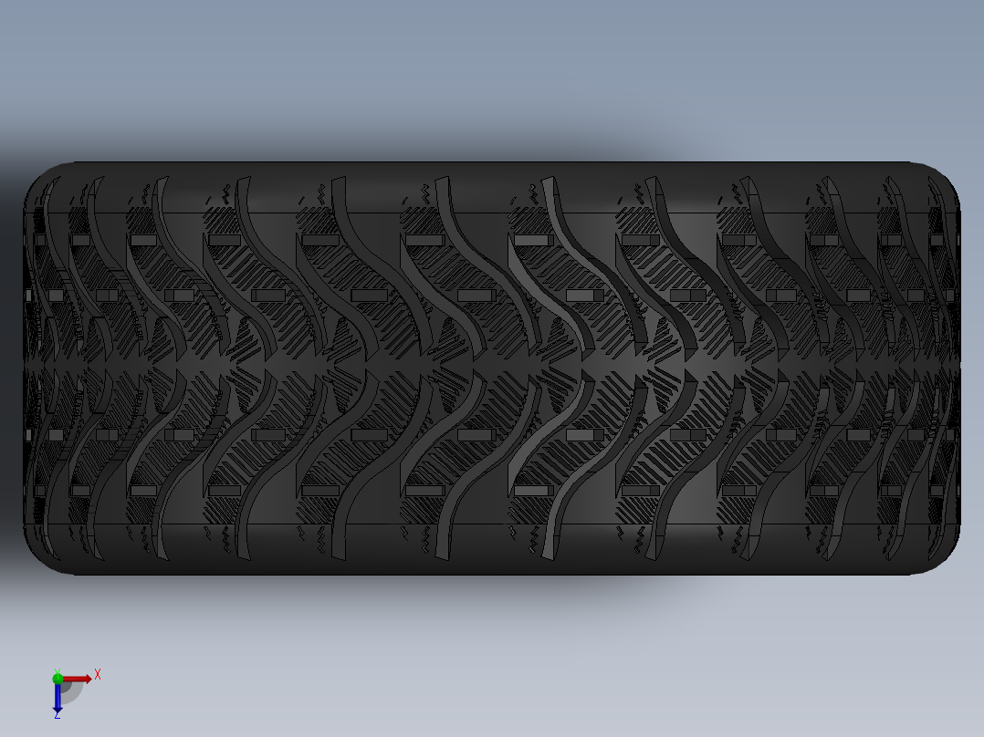 轮毂、轮胎(77)俯视图