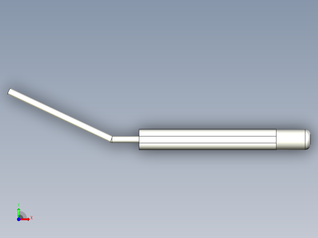 点火电极前视图