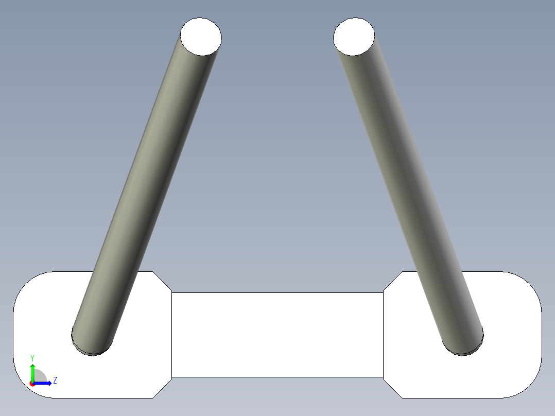点火电极左视图