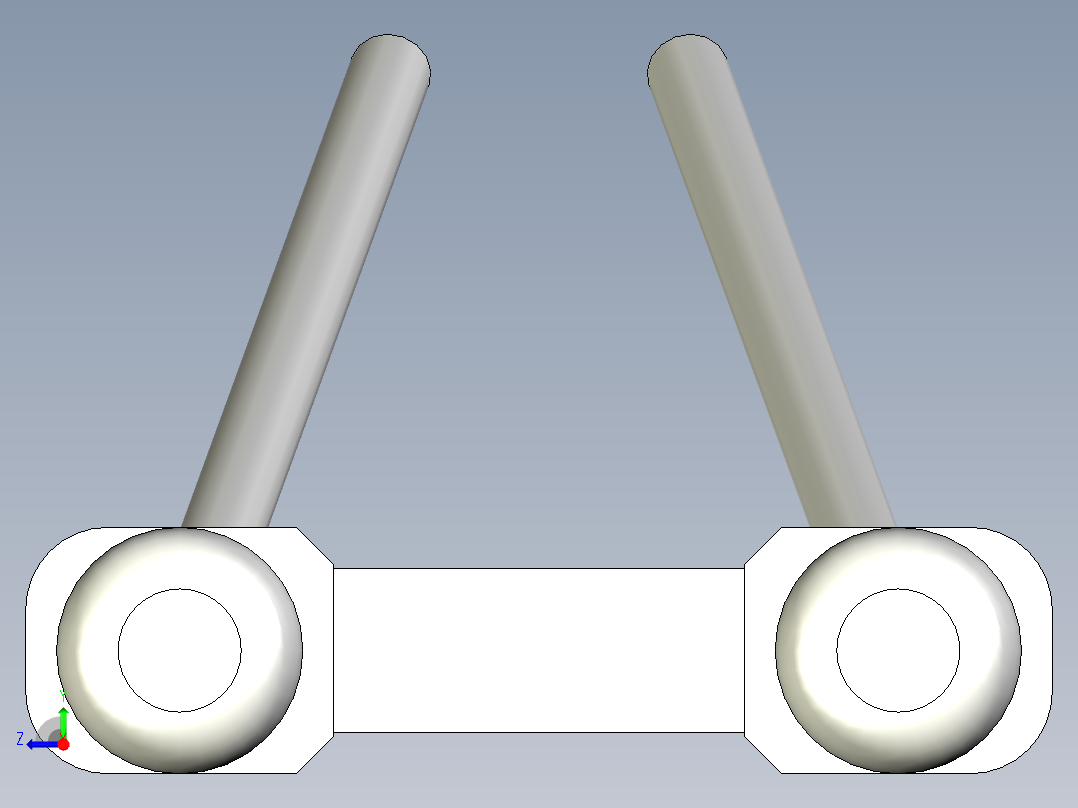 点火电极右视图