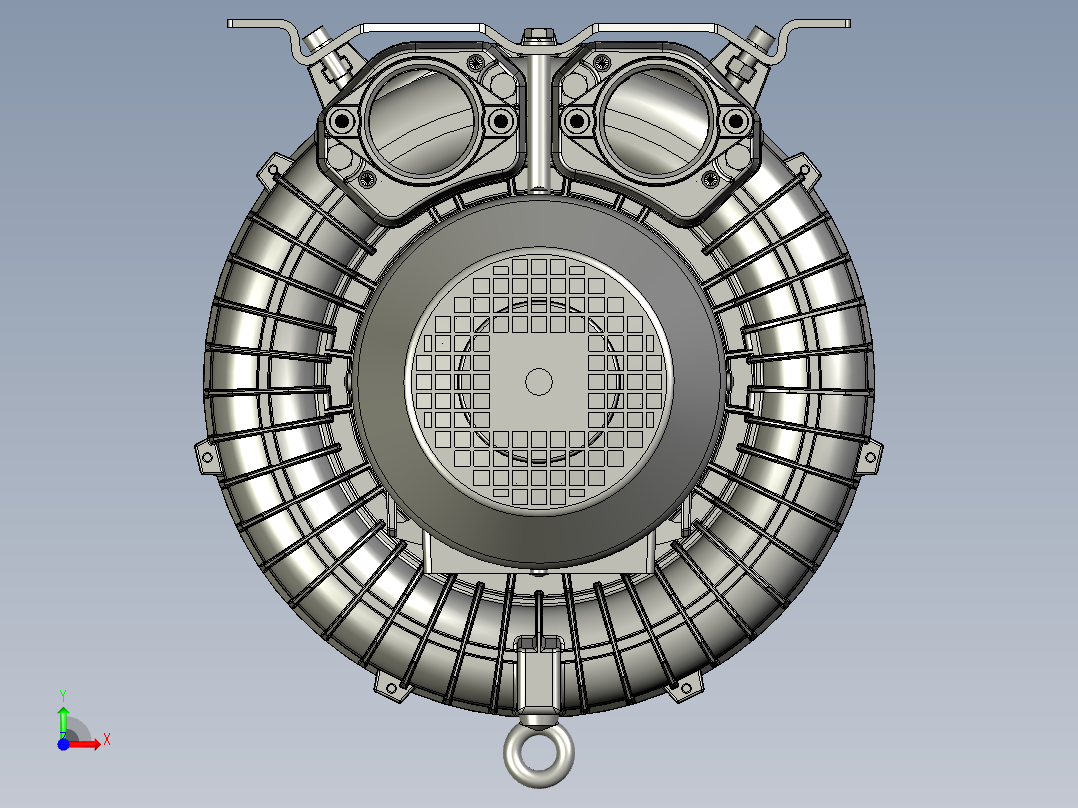 3KW漩涡风机前视图