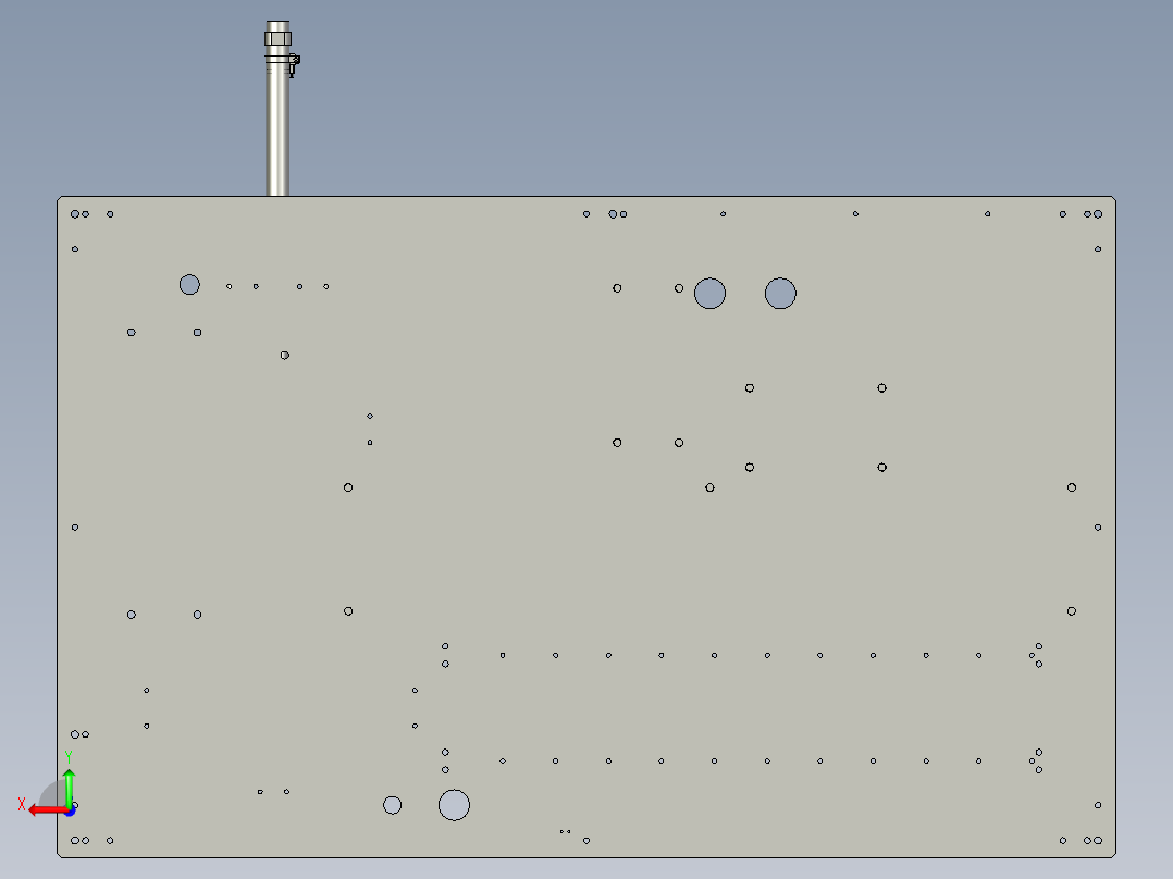 LXYC-BOSS060000外法兰检测机构后视图