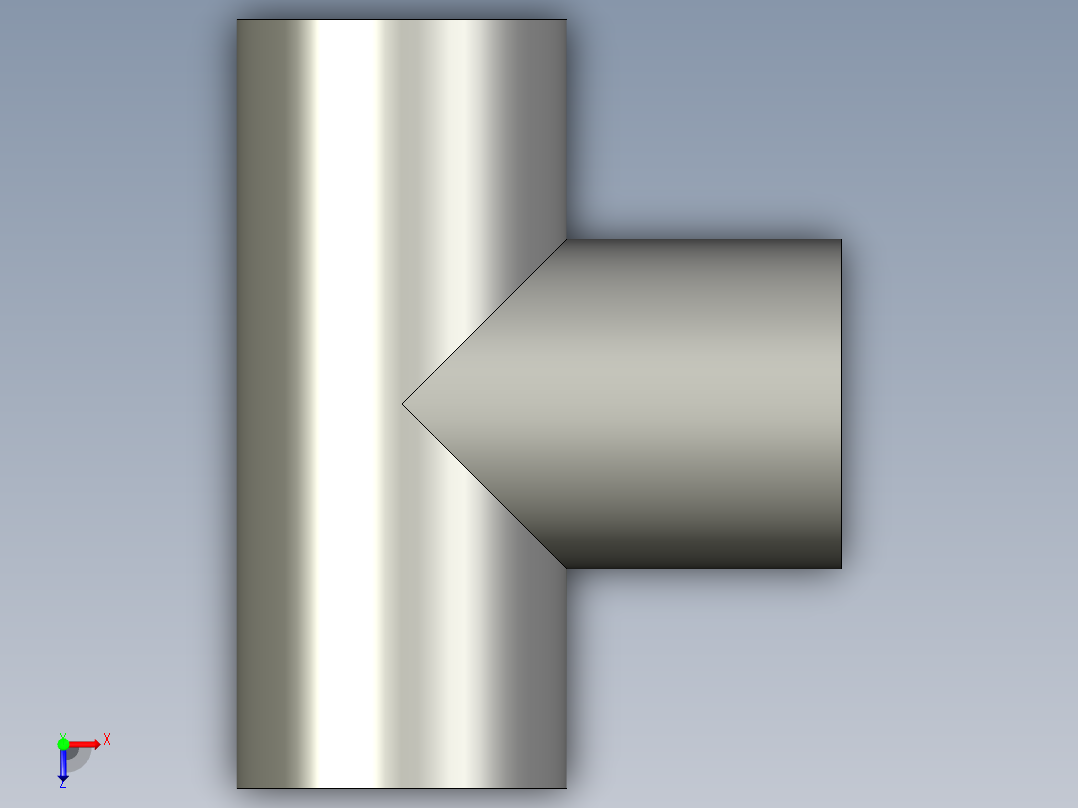 前端后PPR内丝三通05-25俯视图