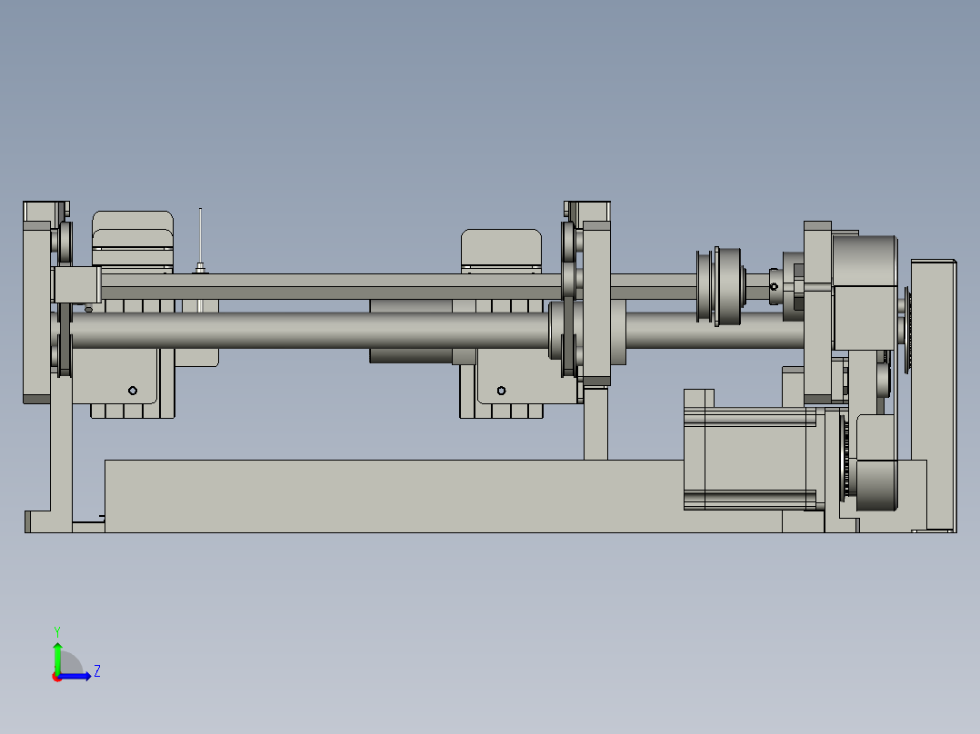 03-00调节流水线-AB左视图