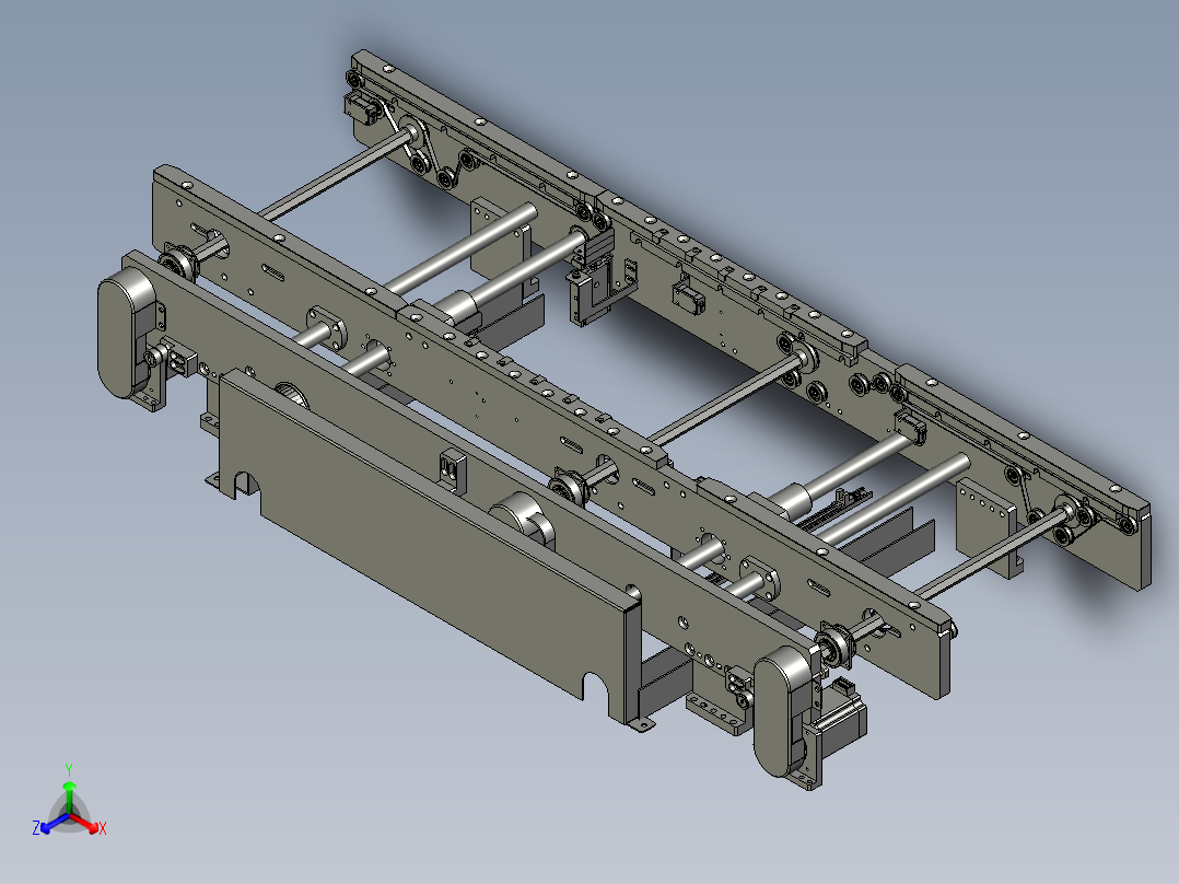03-00调节流水线-AB正等轴测图