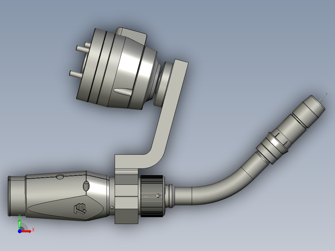 剪叉焊接焊枪组件K1v20v4051前视图