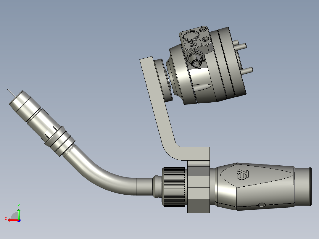 剪叉焊接焊枪组件K1v20v4051后视图