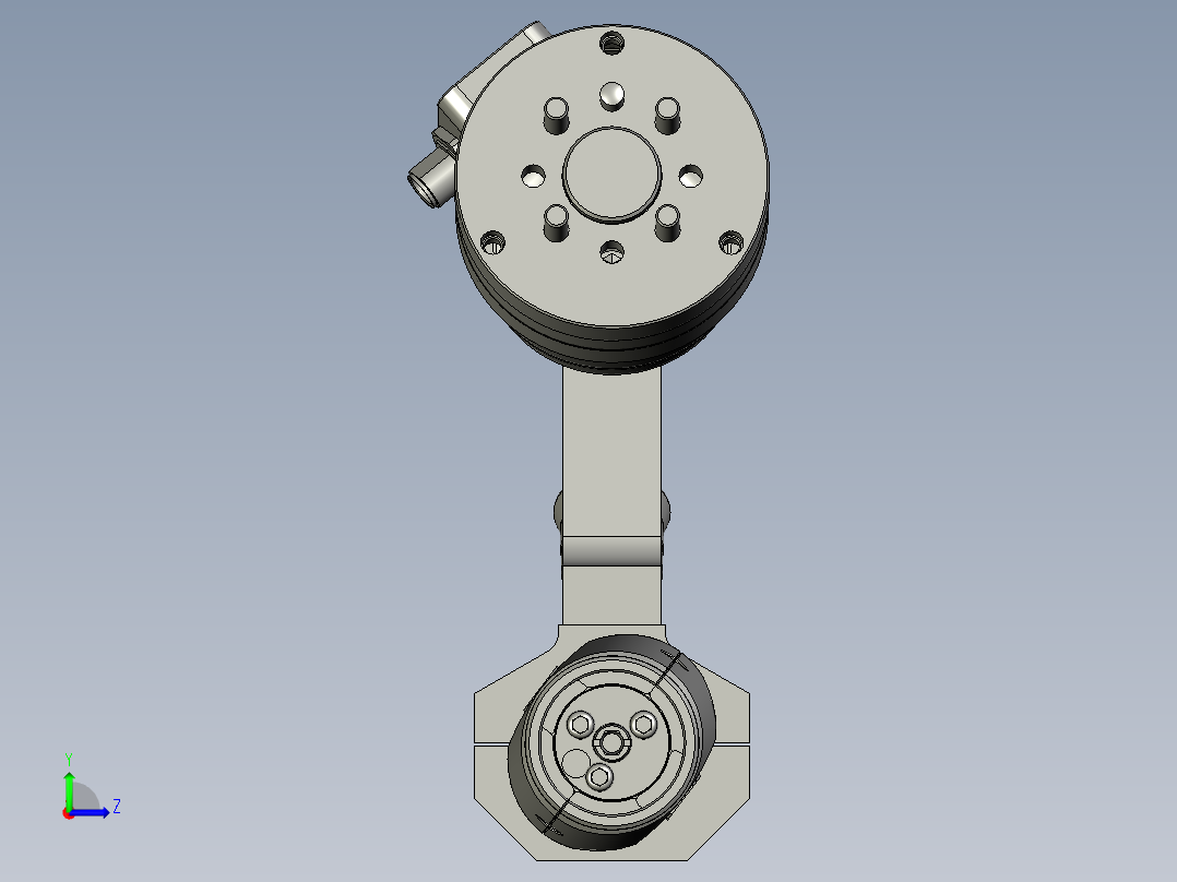 剪叉焊接焊枪组件K1v20v4051左视图