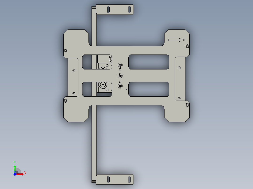 BPM-XJP-GZ-D878-C000顶升机构前视图