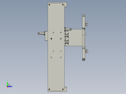 BPM-XJP-GZ-D878-C000顶升机构左视缩略图
